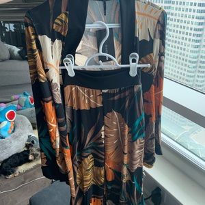 Two Piece Tropical Beach Set